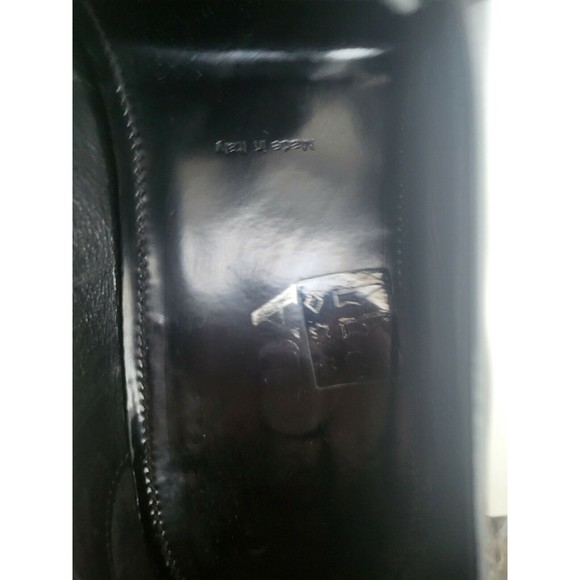 PRADA Men's Black leathet Slip On Loafers Dress Shoes Size ; 7 Made in Italy - Picture 9 of 12